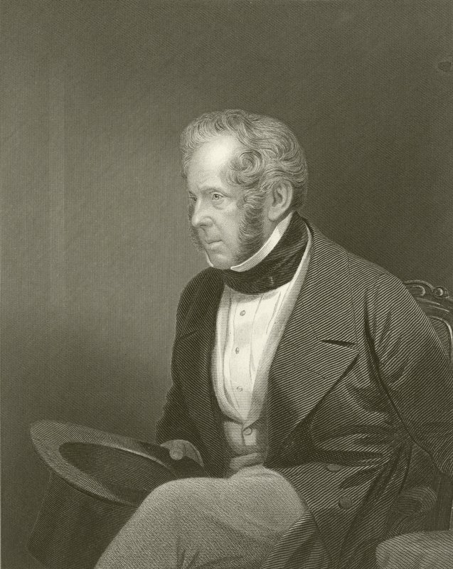 Lord Palmerston af English School