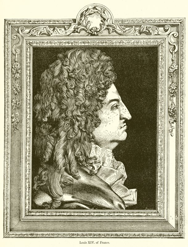 Ludvig XIV. af Frankrig af English School