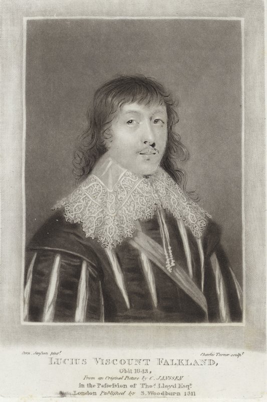 Lucius Viscount Falkland af English School