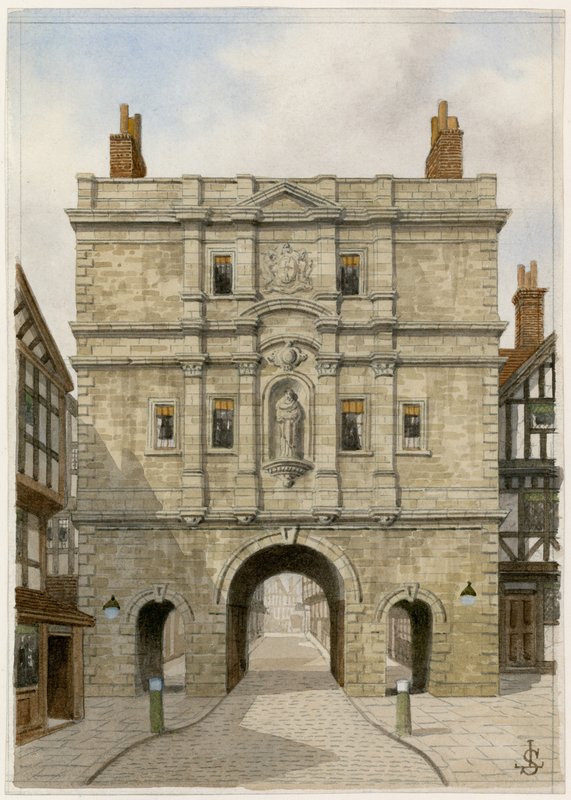 Ludgate (wc på papir) af English School