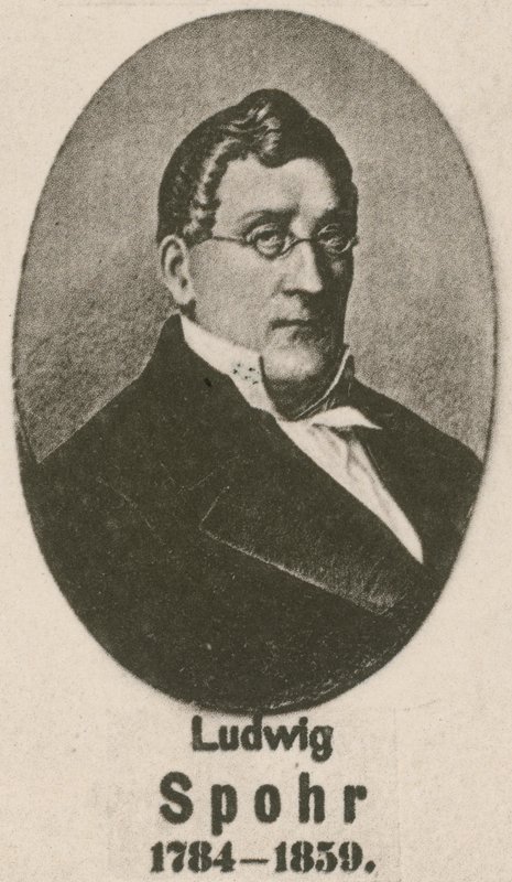 Ludwig Spohr (gravering) af English School