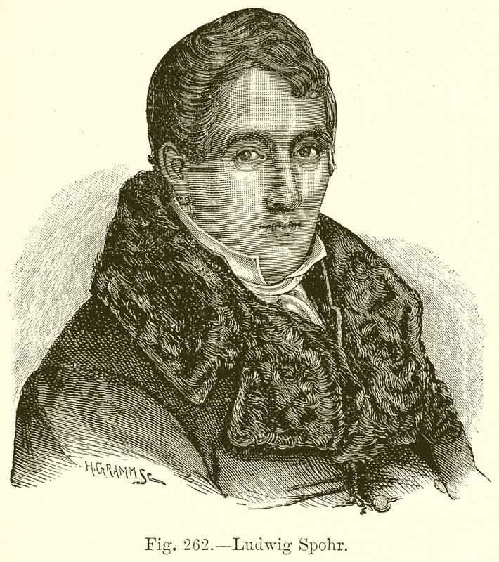 Ludwig Spohr af English School