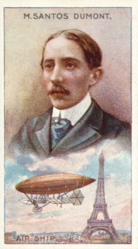 M Santos Dumont, luftskib af English School