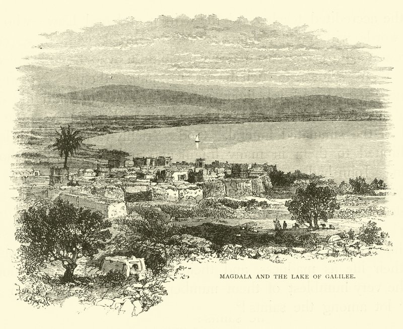 Magdala og Galilæa-søen af English School