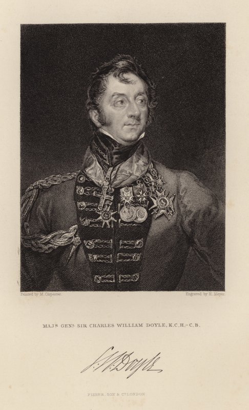 Generalmajor Sir Charles William Doyle af English School