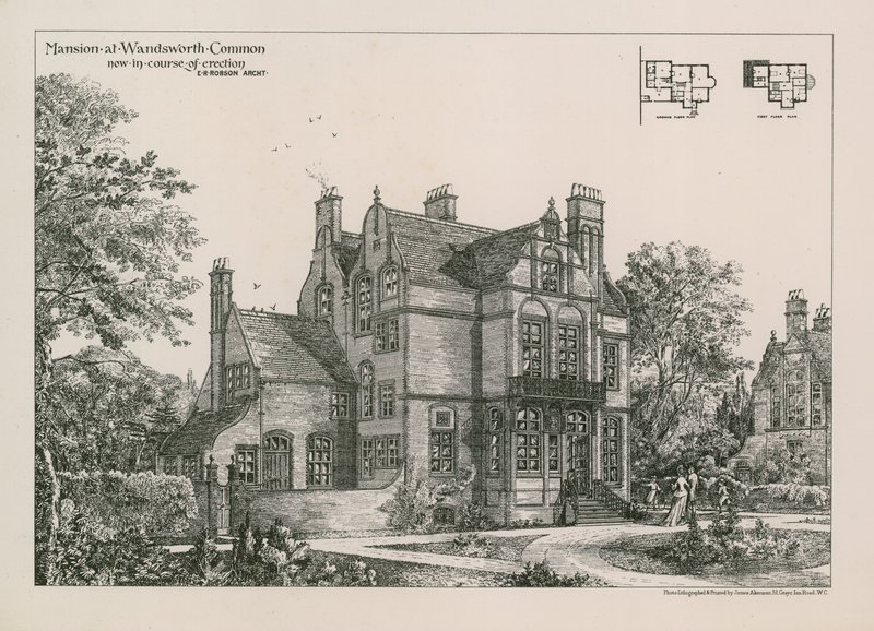 Palæ ved Wandsworth Common af English School