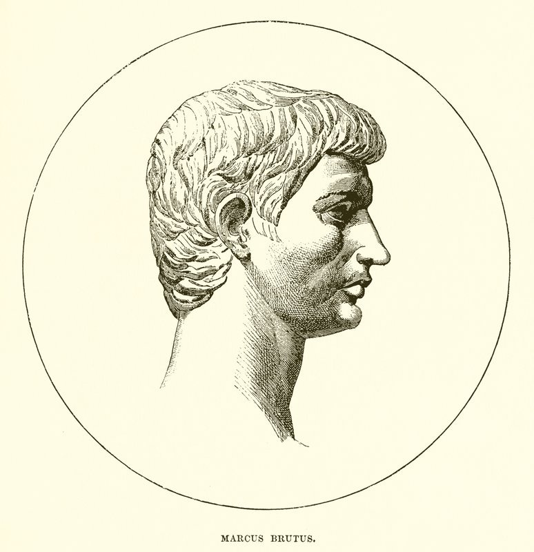Marcus Brutus af English School