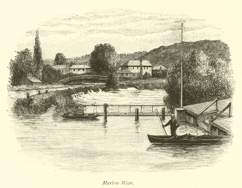 Marlow Weir af English School