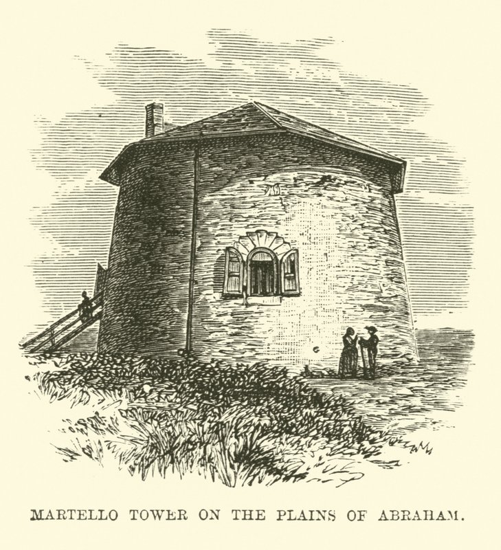 Martello-tårnet på Abrahams sletter af English School