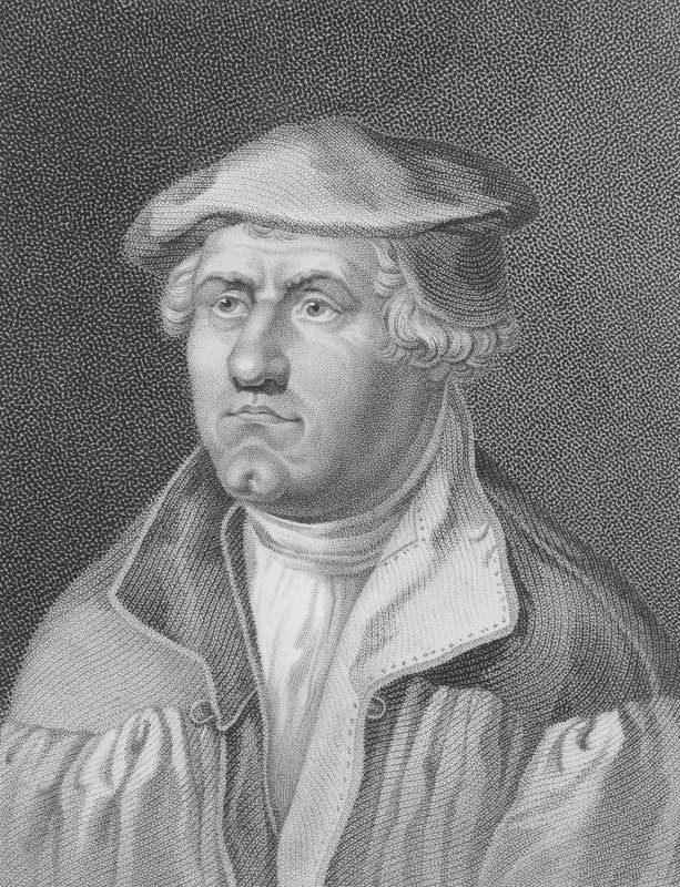 Martin Luther (kobberstik) af English School