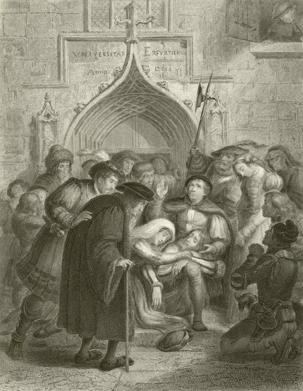 Martin Luther og kaldet fra Gud af English School