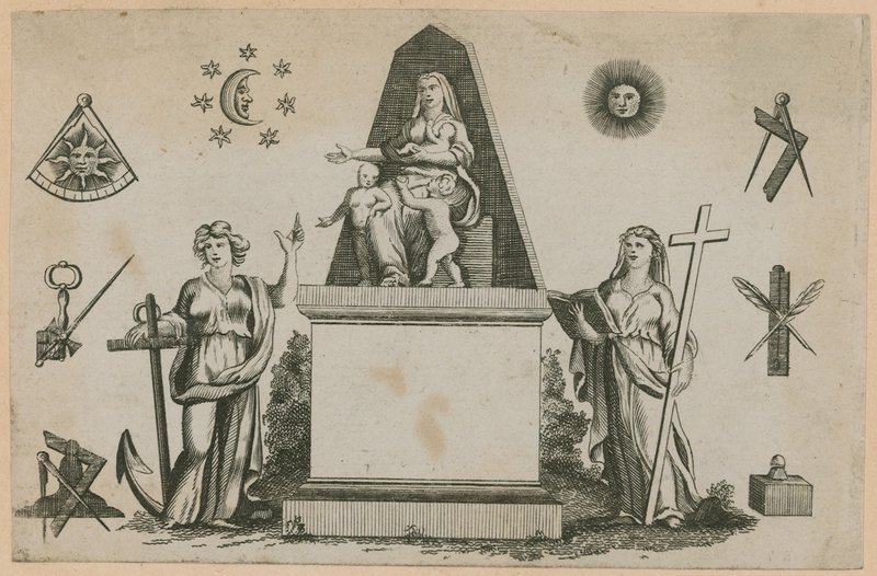 Frimureriske symboler af English School