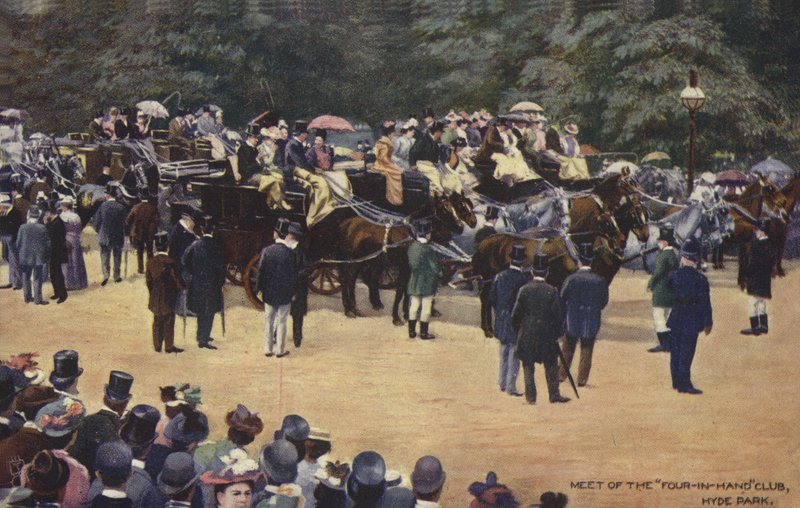 Mød Four-in-Hand Club, Hyde Park af English School