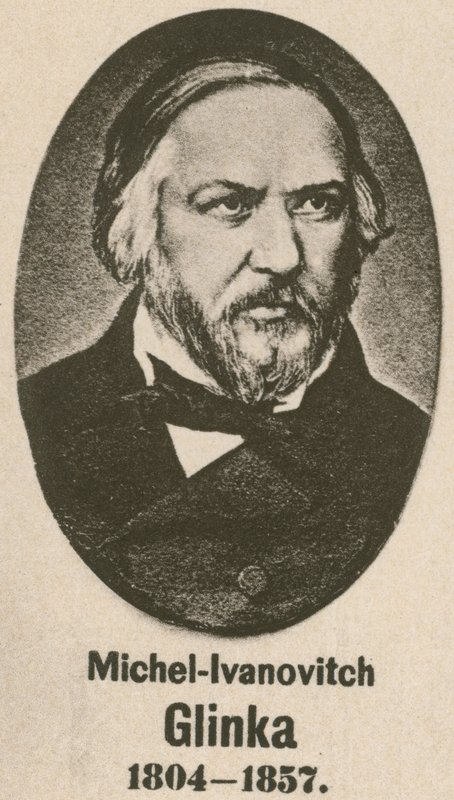 Mikhail-Ivanovich Glinka (dybtryk) af English School