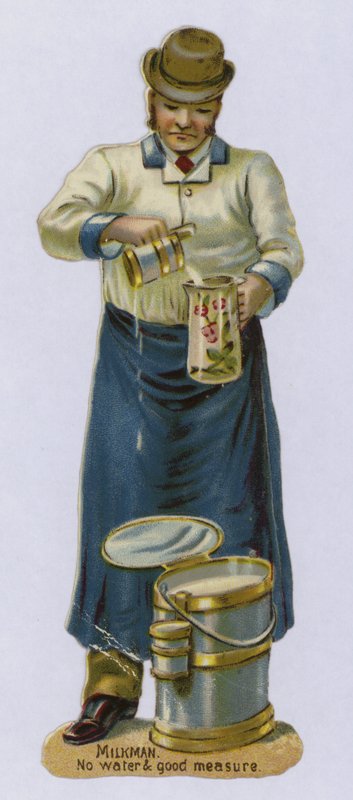 Milkman, intet vand og god mål af English School