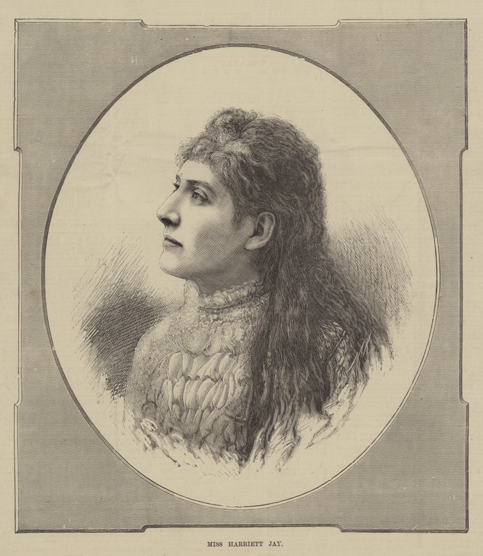 Miss Harriett Jay (gravering) af English School