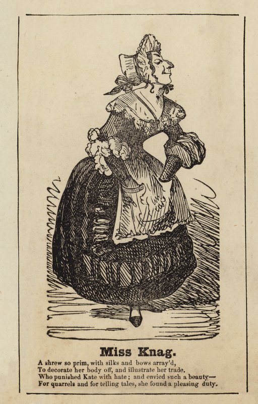 Miss Knag fra Nicholas Nickleby af English School