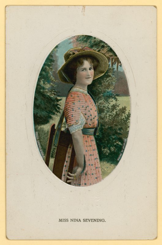 Miss Nina Sevening, skuespillerinde af English School