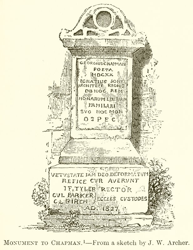 Monument til Chapman af English School
