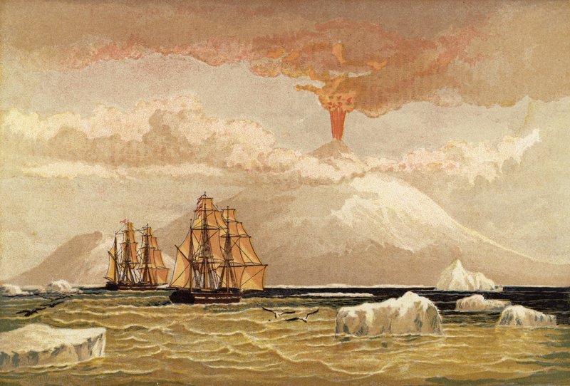 Erebus-bjerget af English School