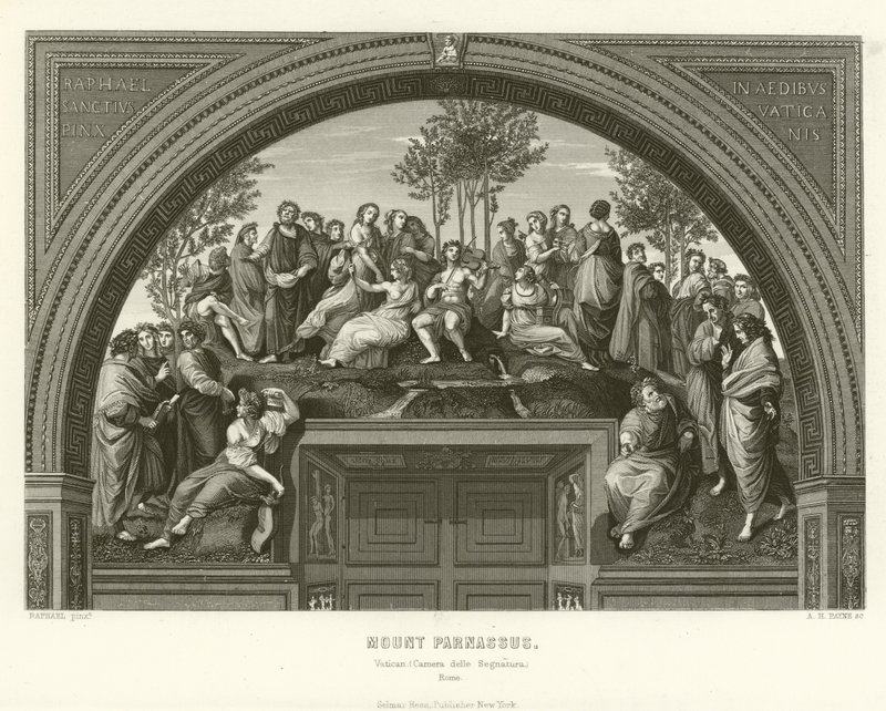 Mount Parnassus af English School