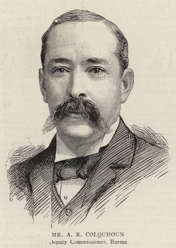 Mr A R Colquhoun (gravering) af English School