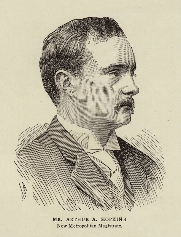 Arthur A. Hopkins (gravering) af English School