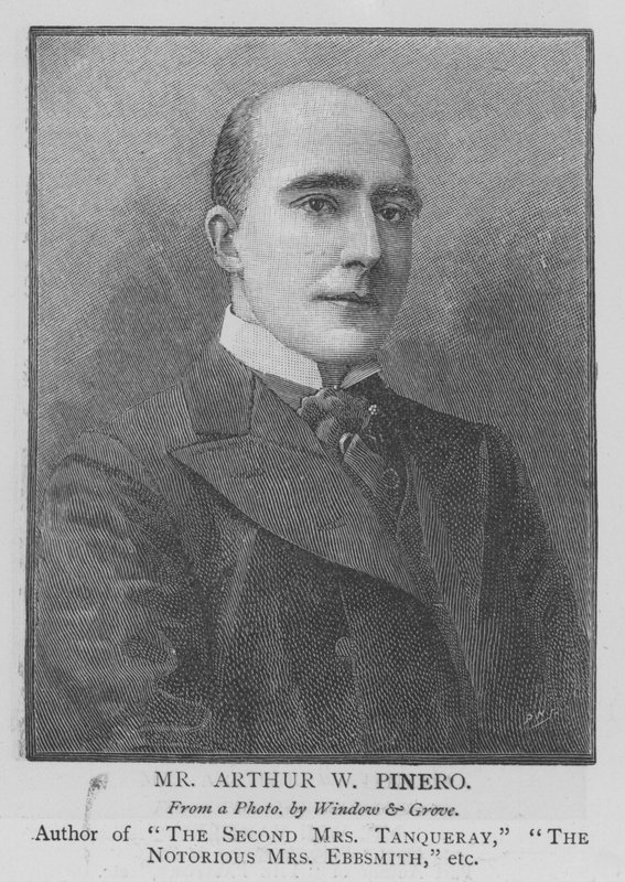 Mr Arthur W Pinero (gravering) af English School