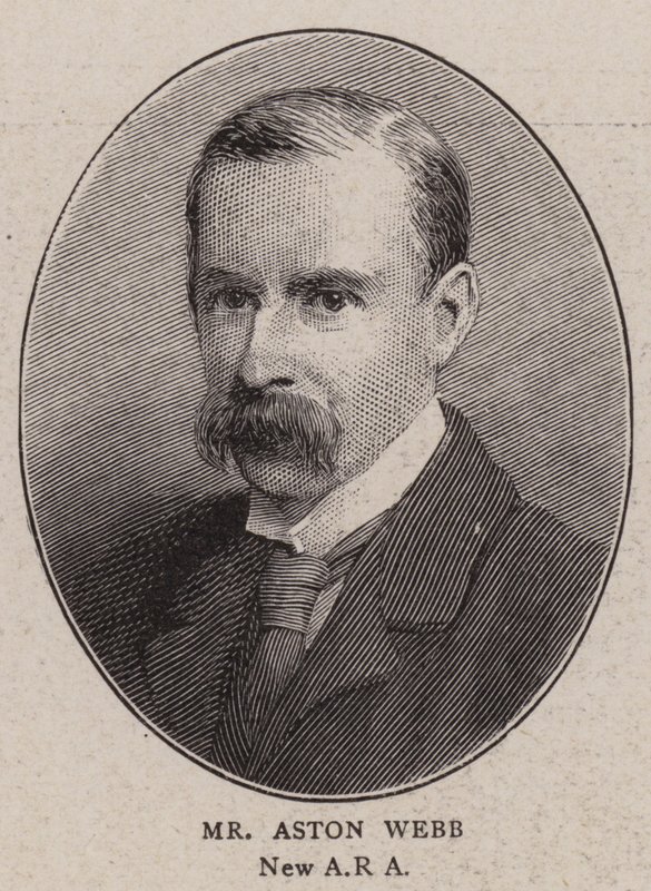 Mr Aston Webb (gravering) af English School
