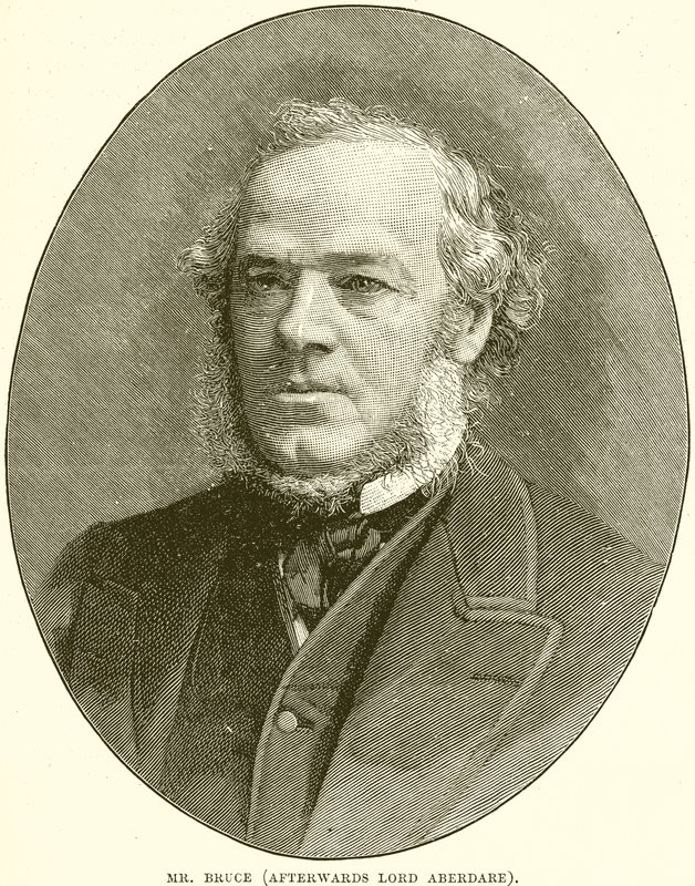 Mr. Bruce (bagefter Lord Aberdare) af English School