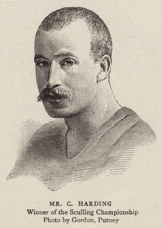 Mr C Harding (gravering) af English School