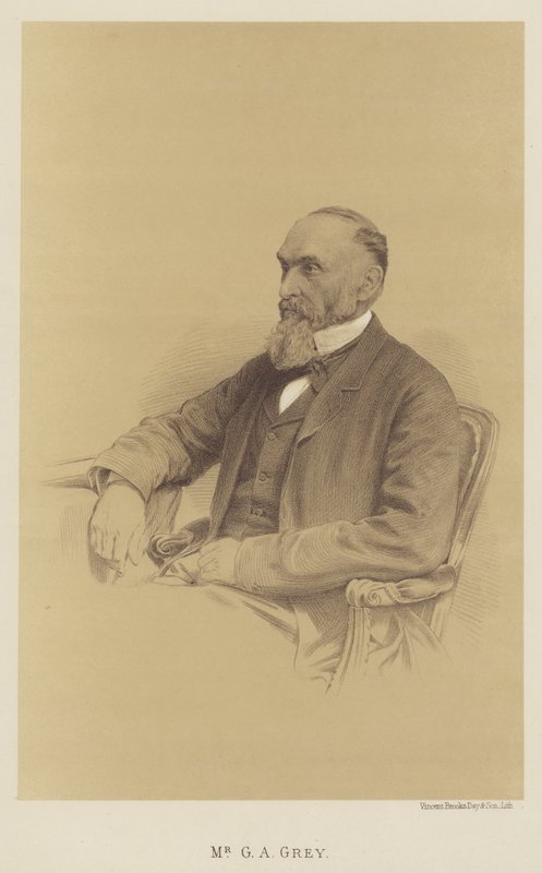 Mr GA Gray (litho) af English School