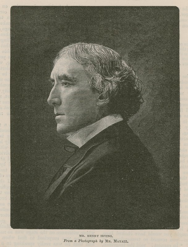 Henry Irving, skuespiller af English School