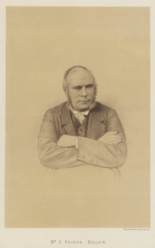 Mr J Froude Bellew (litho) af English School