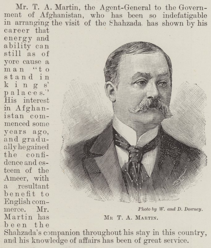 Mr TA Martin (gravering) af English School
