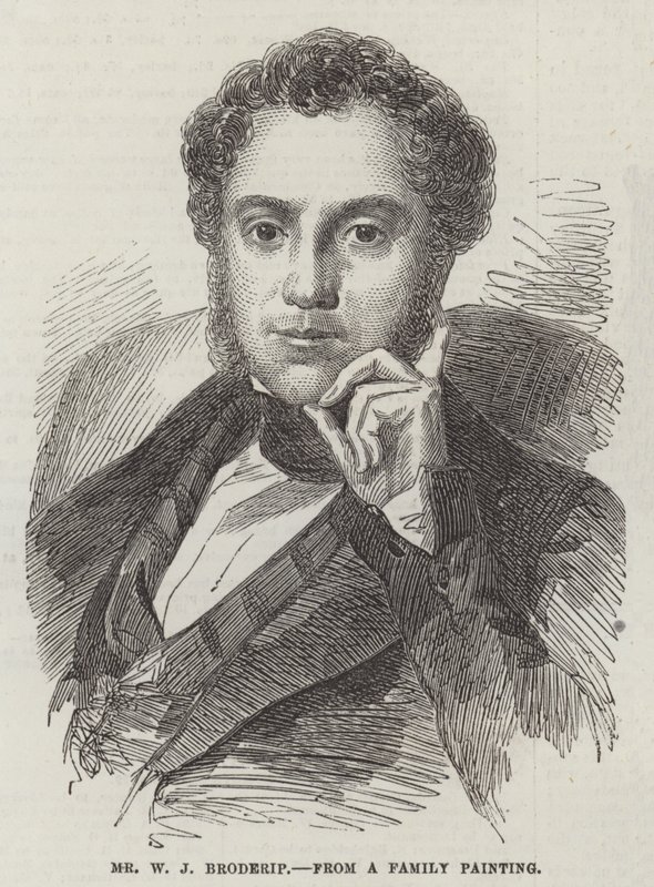 Mr W J Broderip (gravering) af English School