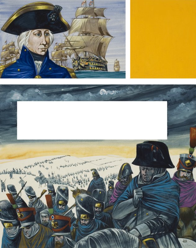 Nelson og Napoleon af English School