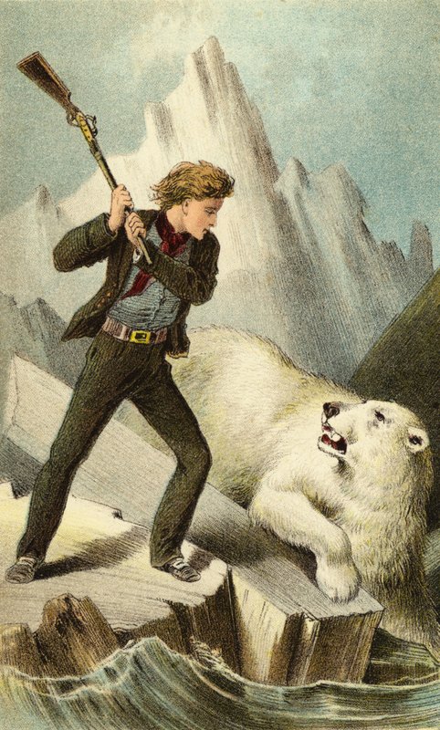 Nelson dræber isbjørnen af English School