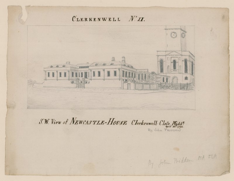 Newcastle House, Clerkenwell, London af English School