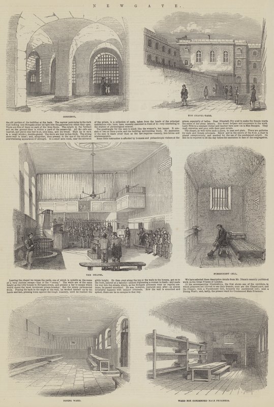 Newgate (gravering) af English School