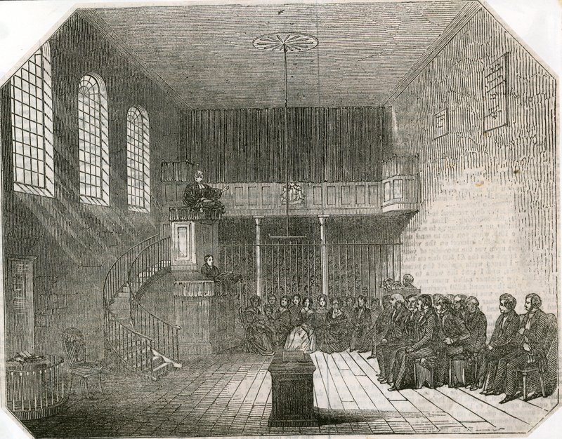 Newgate Kapel af English School
