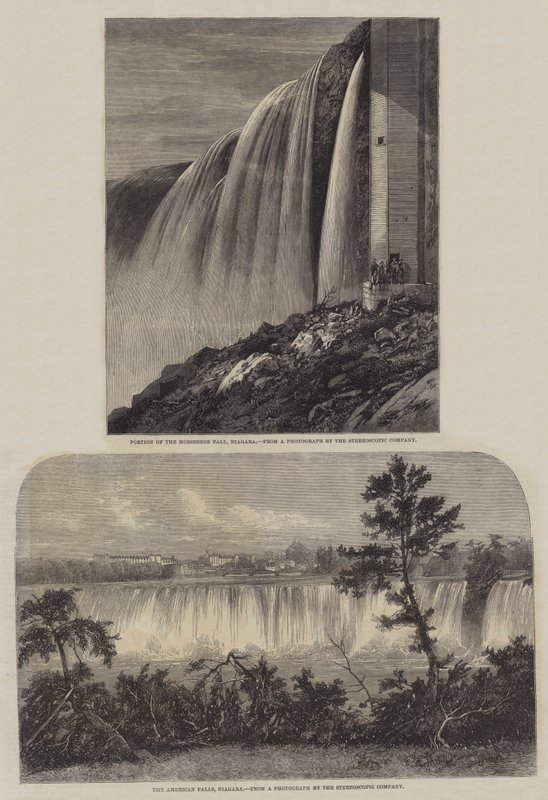 Niagara Falls (gravering) af English School