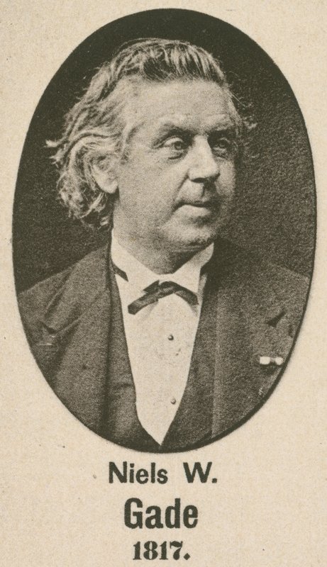 Niels Wilhelm Gade (gravure) af English School