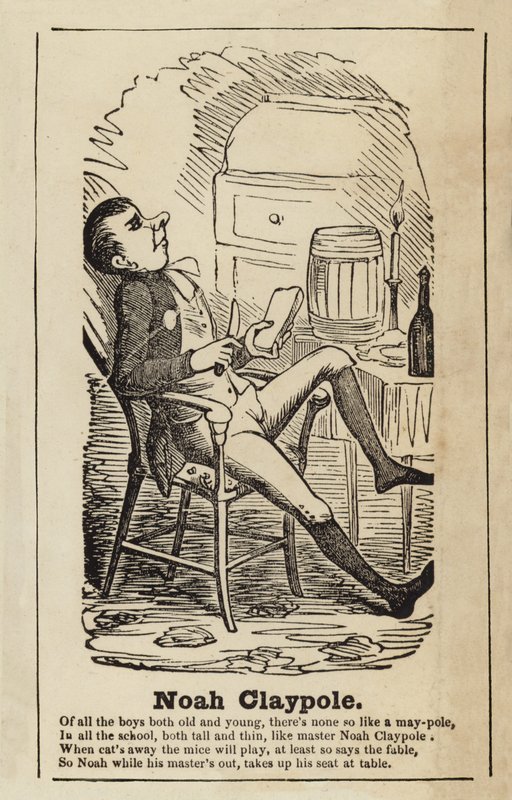 Noah Claypole fra Oliver Twist af English School
