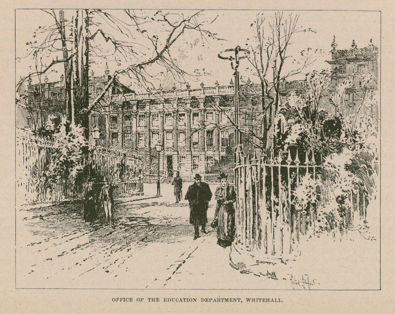 Uddannelsesafdelingens kontor af English School