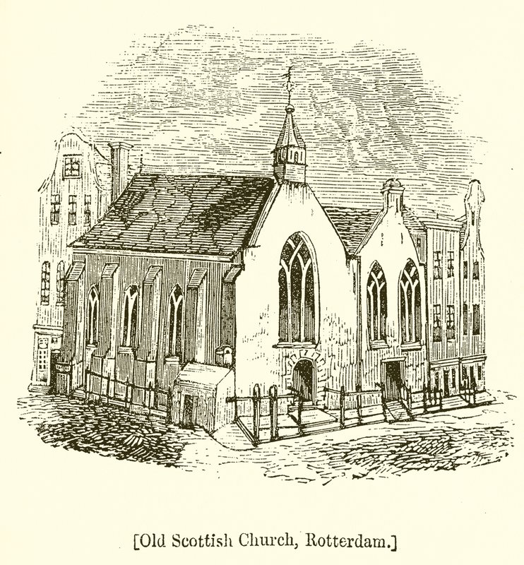Old Scottish Church, Rotterdam af English School