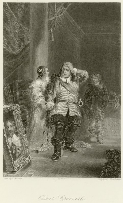 Oliver Cromwell af English School