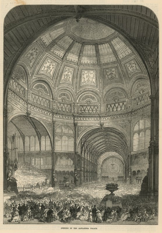 Åbning af Alexandra Palace af English School