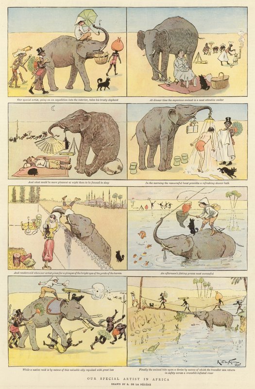 Vores særlige kunstner i Afrika af English School