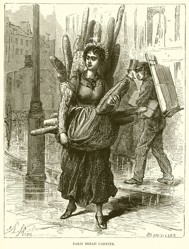 Paris brødbærer af English School
